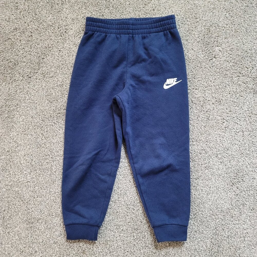 Nike Kids Navy Joggers Medium 5-6
